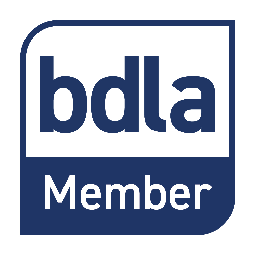 The logo that displays when an organisation is a member of the BDLA